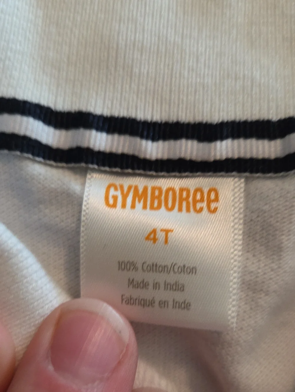 Gymboree • White Short-Sleeve Polo Shirt
